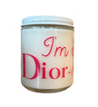 Designer Pink I'm So Dior-able Candle