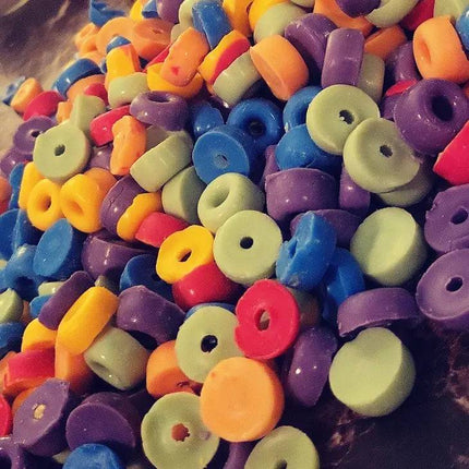 Fruit Loop Wax Melts with spoon