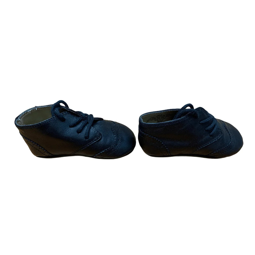 JANIE AND JACK WINGTIP CRIB ANKLE LEATHER OXFORDS