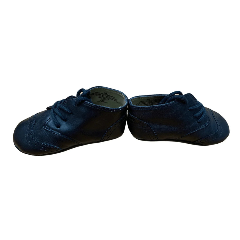 JANIE AND JACK WINGTIP CRIB ANKLE LEATHER OXFORDS