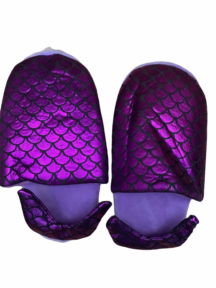 COZY LADIES & GIRLS BUNNY, MERMAID OR PUG SLIPPERS