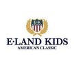E-LAND KIDS BLUE WHITE GINGHAM SCALLOP GIRLS SHORTS