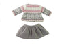 2 piece Knit Sweater Set for American Girl Dolls