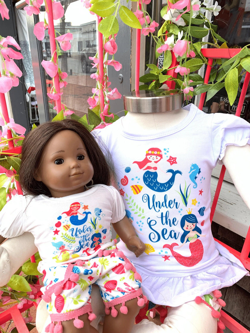 MATCHING GIRLS & DOLLS 2 PIECE 