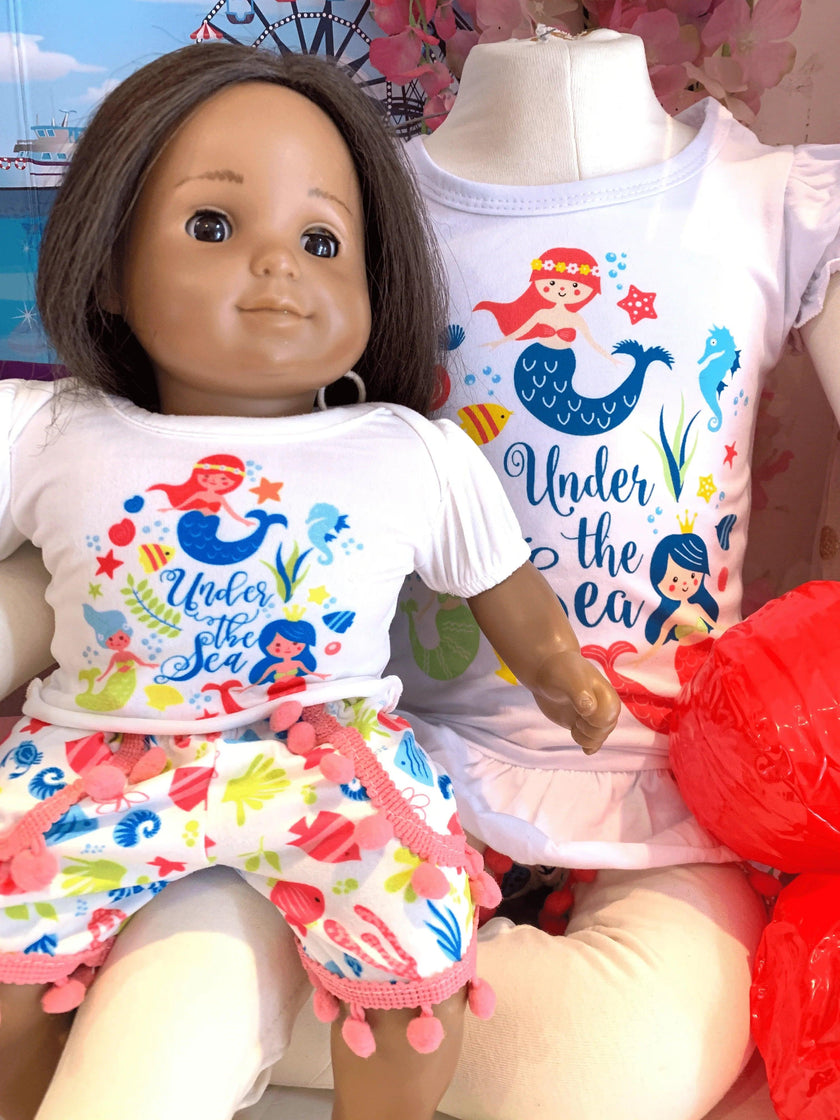 MATCHING GIRLS & DOLLS 2 PIECE 