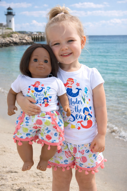 MATCHING GIRLS & DOLLS 2 PIECE 