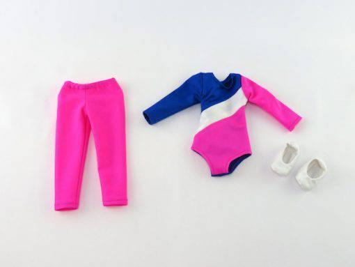 3 PC14.5 INCH DOLL Gymnastics Set FOR WELLIE WISHERS