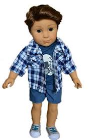 3 PIECE POLO PANTS FOR AMERICAN GIRL BOY DOLL
