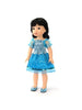 Blue PRINCESS Sparkly SEQUIN Dress FOR WELLIE WISHERS 14.5 INCHES