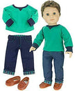 SHIRT PANTS FOR AMERICAN GIRL DOLL LOGAN