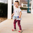 GIRL'S STRETCH VELVET COZY LEGGINGS