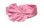 Baby Headband Solid Color Bow Headwear