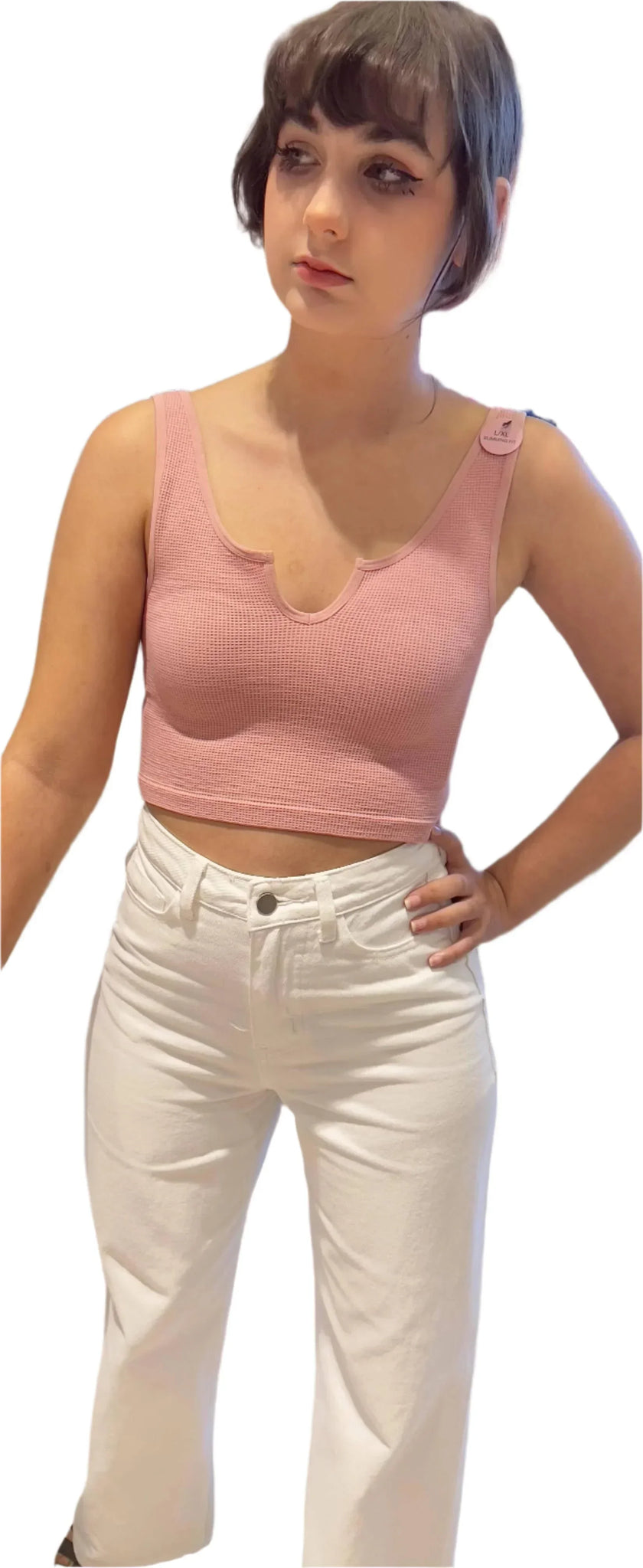 Princess Neck Crop Top