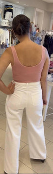 Princess Neck Crop Top