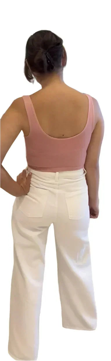 Princess Neck Crop Top