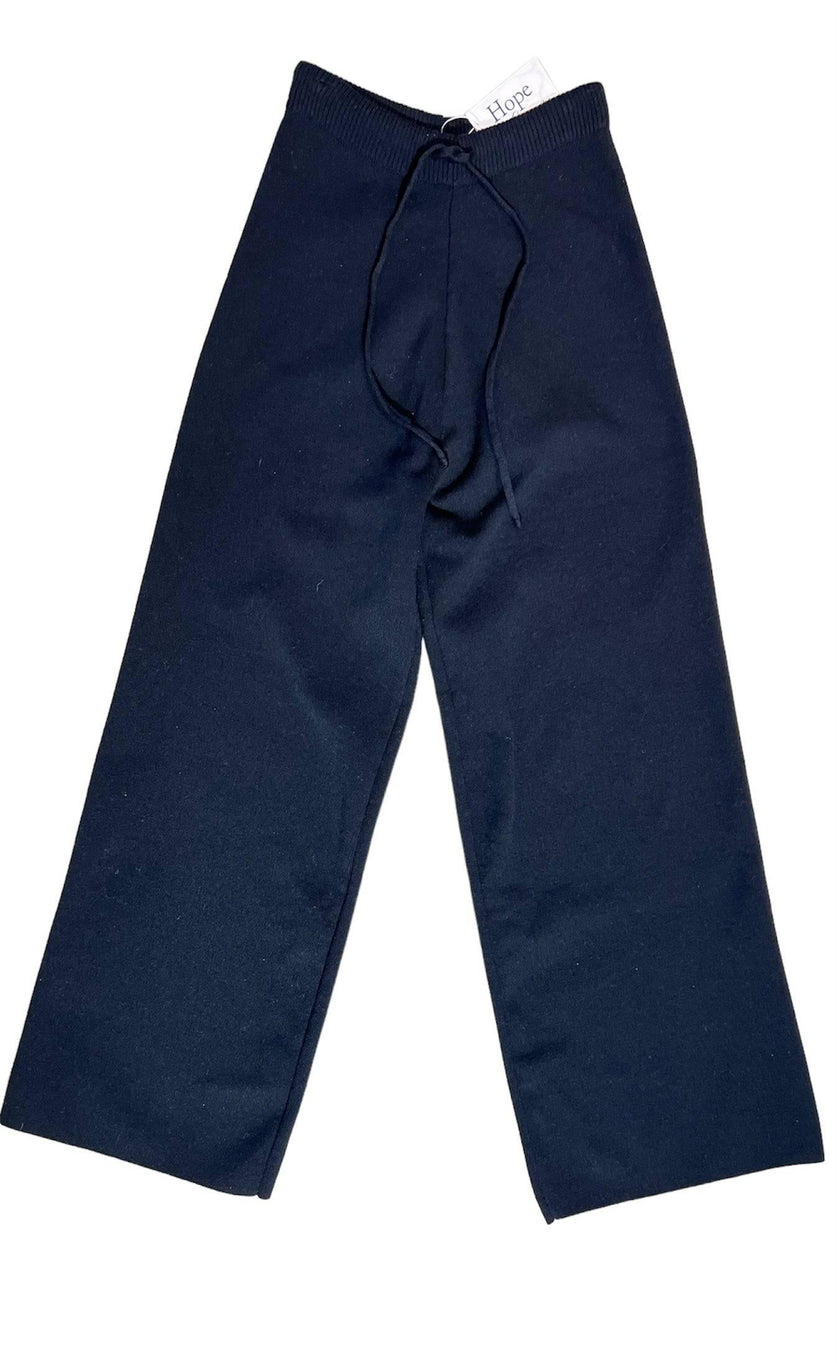 Women's Half Sleeve Knit Sweater Flare Pant Set