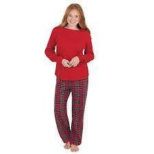 Family Holiday Matching PLAID 2 PC PAJAMA SET