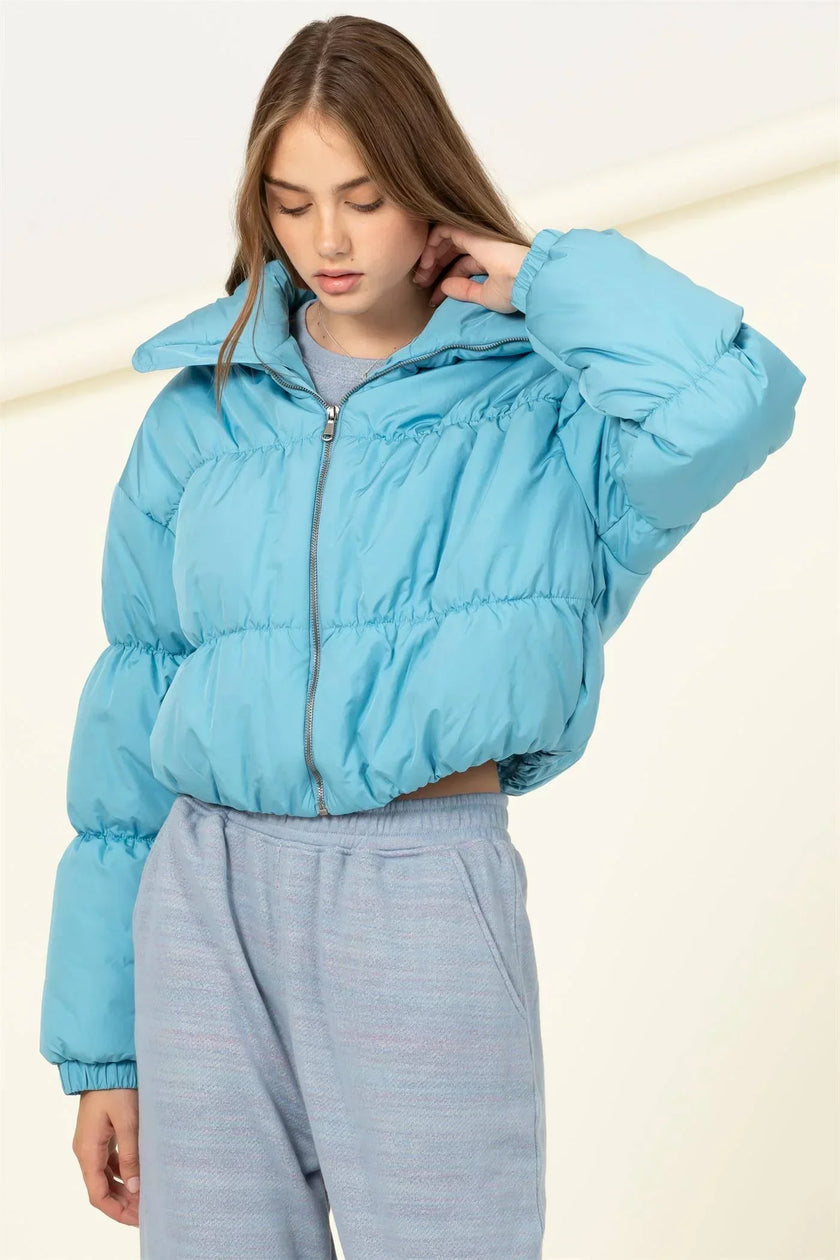 Fall For You Cute Puffer Jacket