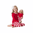 KIDS & DOLLS MATCHING STRIPED PAJAMA SET