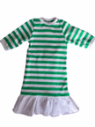 KIDS & DOLLS MATCHING STRIPED PAJAMA SET