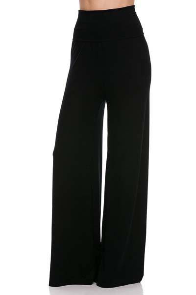 PALAZZO PANTS BLACK