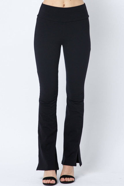 Women's Side Slit Flare On The Go Pants