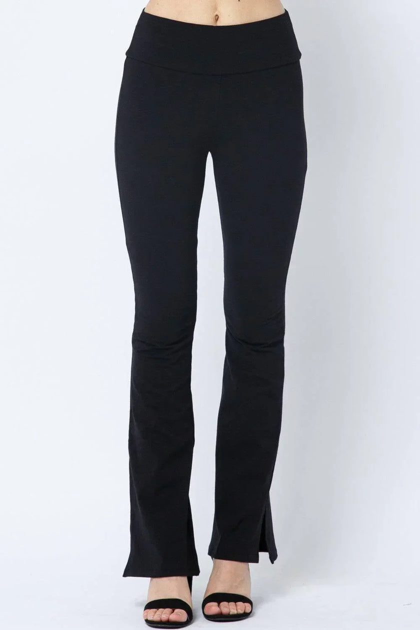 Women's Side Slit Flare On The Go Pants