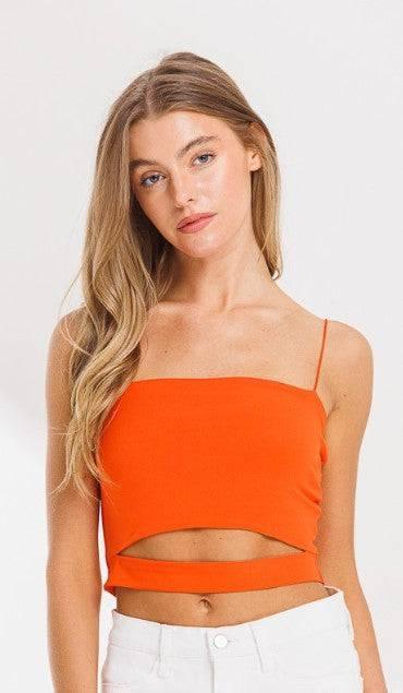 CUT-OUT TANK TOP