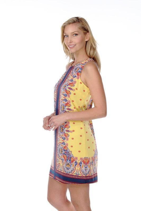 RENEE PRINT SHIFT WOMEN'S DRESS