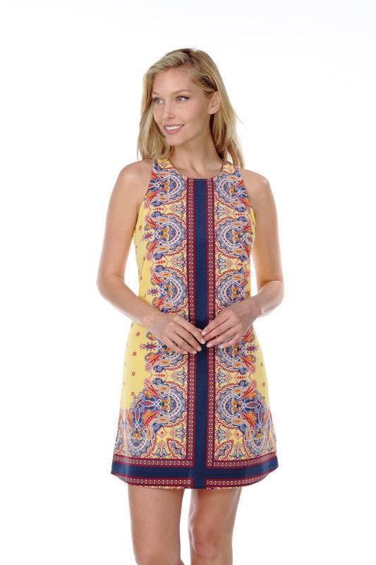 RENEE PRINT SHIFT WOMEN'S DRESS