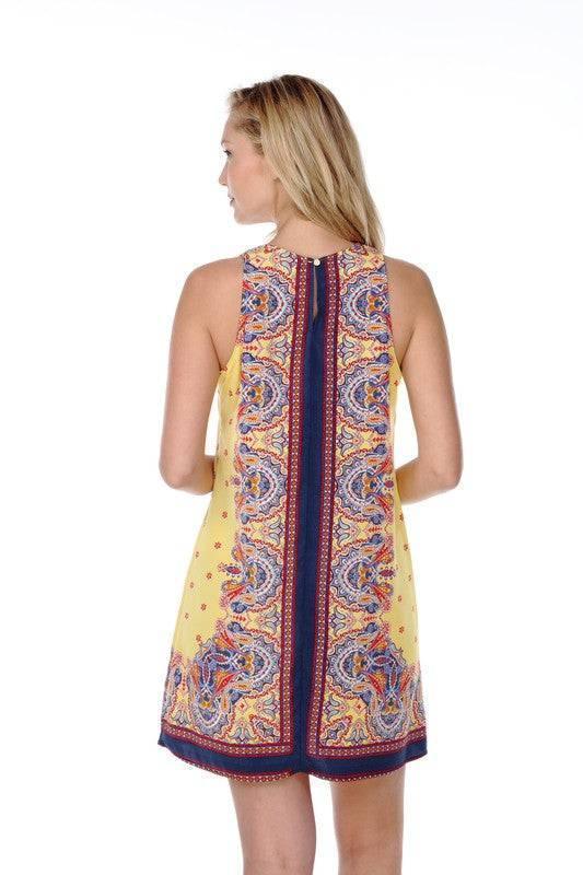 RENEE PRINT SHIFT WOMEN'S DRESS
