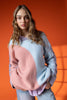 Abstract Oversized Pastel Sweater