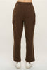 Snuggly Teddy Brown Cargo Pants
