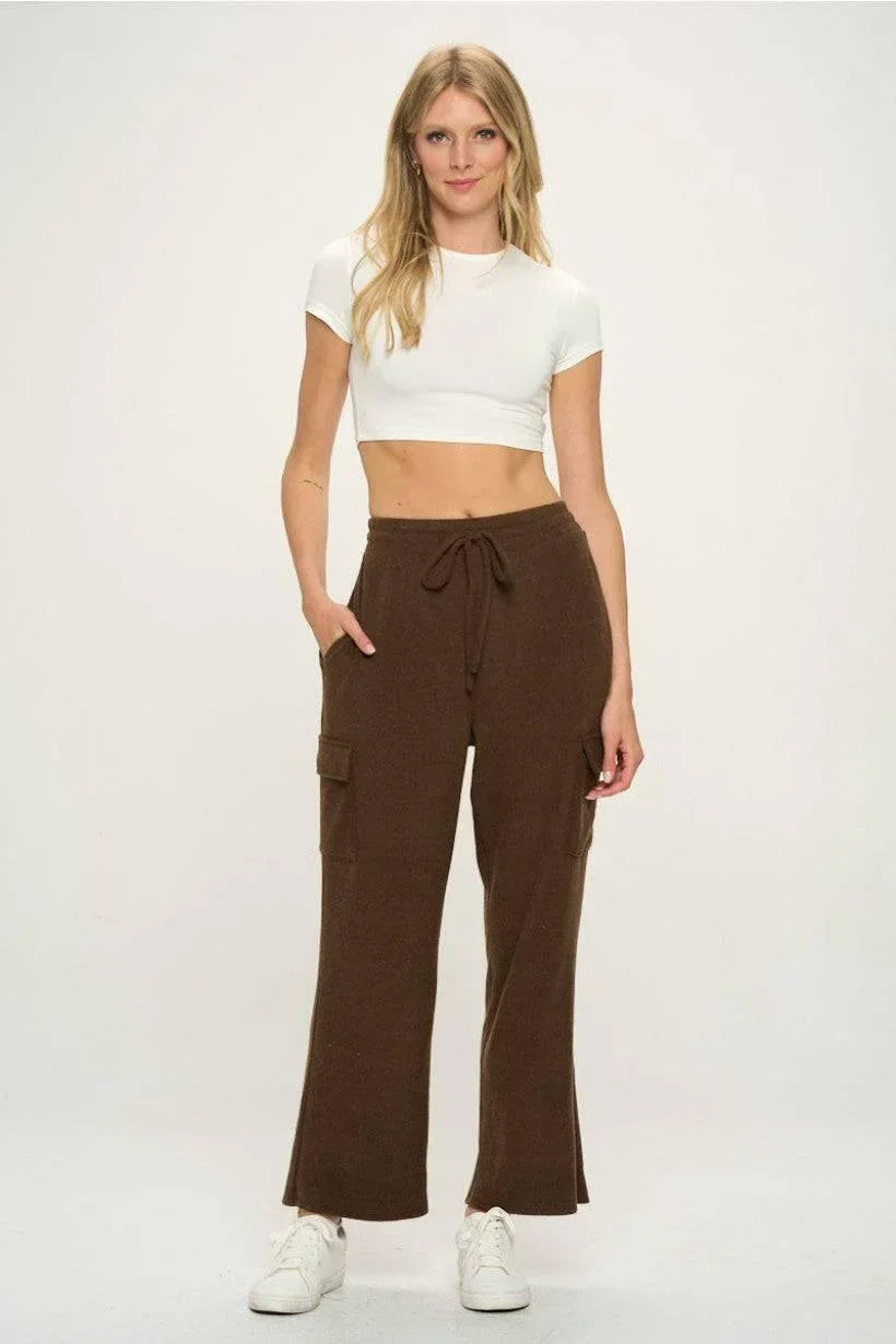 Snuggly Teddy Brown Cargo Pants