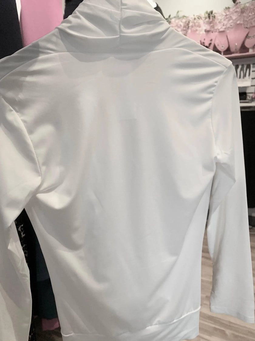 Women's V neck Seasonless Faux Wrap Top blouse