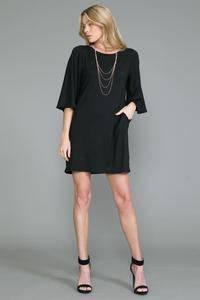 Effortless Elegance: Super Soft Stretch Knit Mini Dress