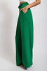 Kelly Green High Waist Palazzo Pants