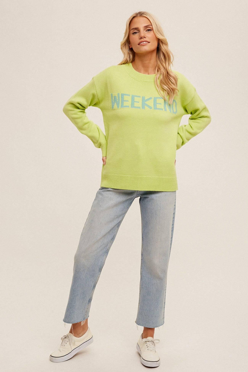 WEEKEND Crewneck knit Pullover