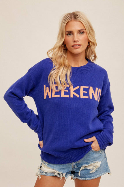 WEEKEND Crewneck knit Pullover