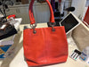 Coach Coral/Pink Leather Tote Handbag