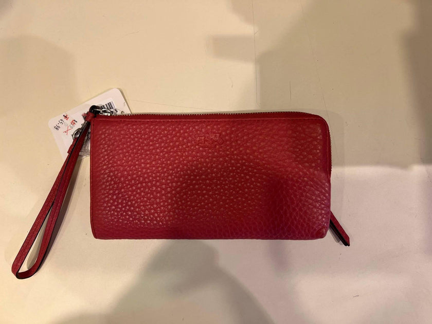 Coach Leather Wristlet Dusty Pink Bag
