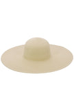 women coastal hat wide brim sun protection summer accessory

women beige wide brim beach hat coastal sun hat vacation outfit front view


