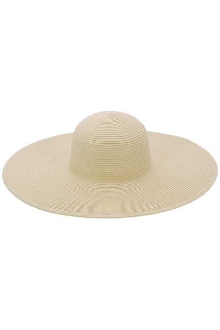 women coastal hat wide brim sun protection summer accessory

women beige wide brim beach hat coastal sun hat vacation outfit front view


