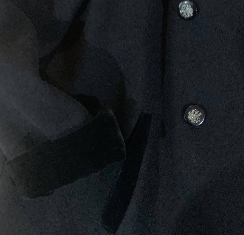 CUTE TOGS - GIRLS DOUBLE BREASTED PEACOAT