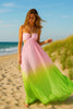 Radiant Elegance: Sweetheart Neck Pleated Maxi Halter Dress