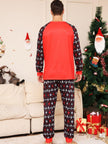 Full Size Reindeer Graphic Top and Pants Set - Cape Cod Fashionista