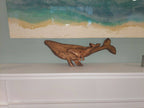 Mommy & Me: Hand Crafted ON Cape Cod - 3D Large Mosaic Whale Sculpture Gift