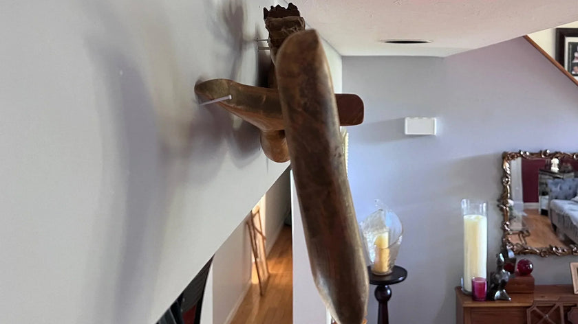 DOLPHIN & MERMAID SWIM: Hand Carved 3D Large Mosaic Sculpture gift