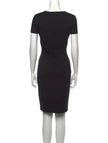 ESCADA Square Neckline Knee-Length Dress- Size 12