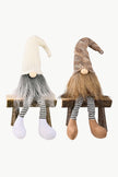 2-Pack Christmas Striped Faceless Gnomes - Cape Cod Fashionista